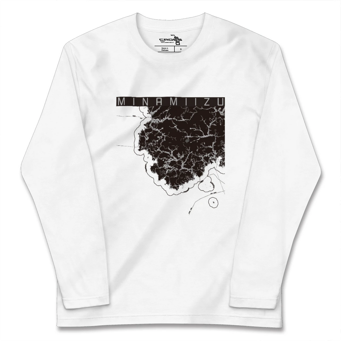 【南伊豆(静岡県)】地図柄ロングスリーブTシャツ