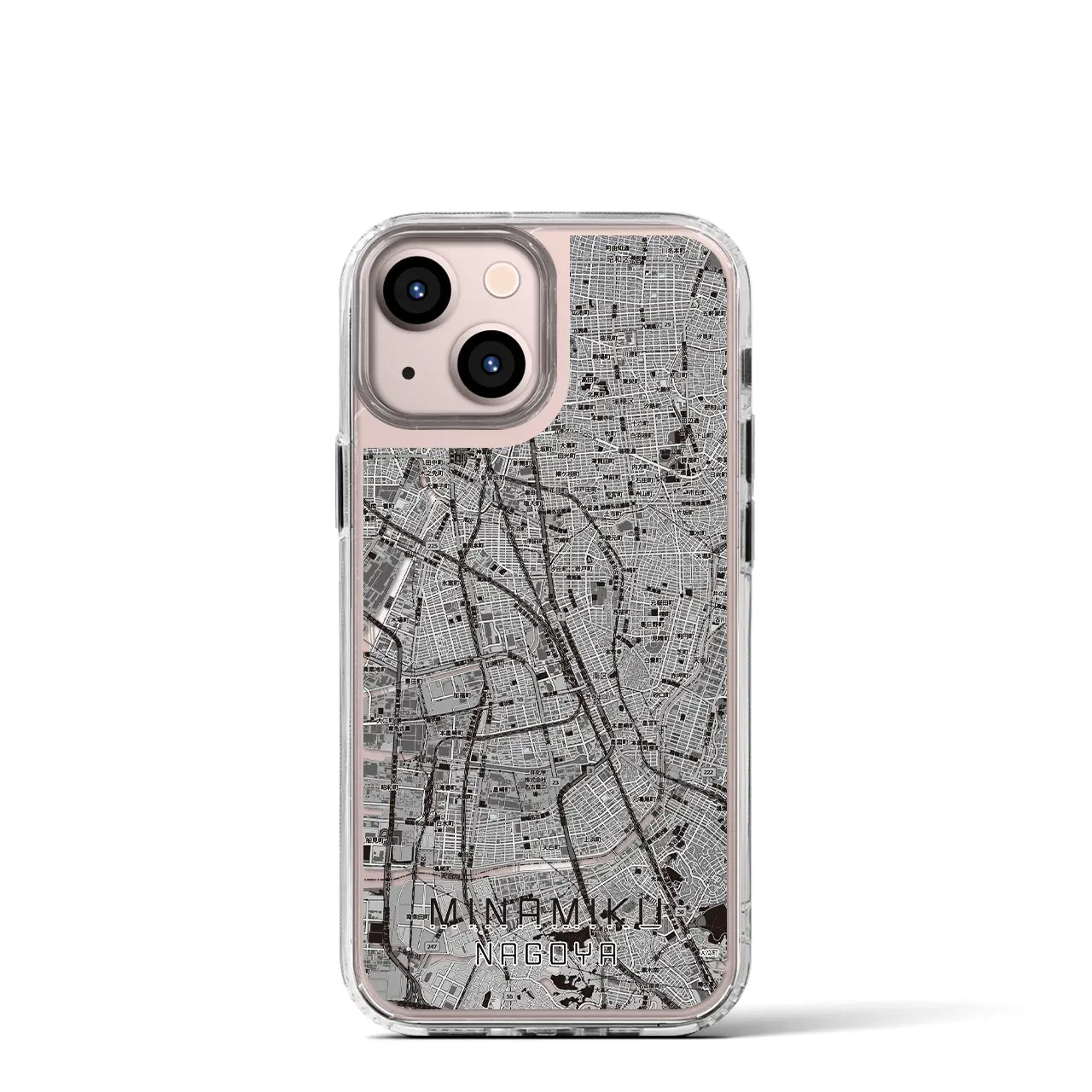 【南区（名古屋市）】地図柄iPhoneケース（MagSafeタイプ）
