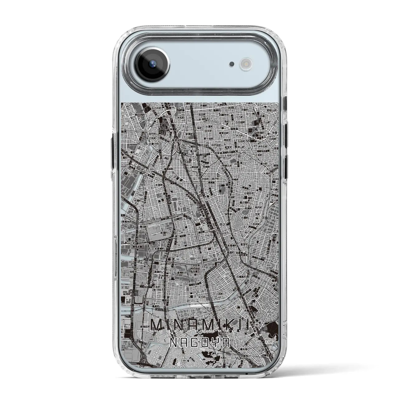 【南区（名古屋市）】地図柄iPhoneケース（MagSafeタイプ）