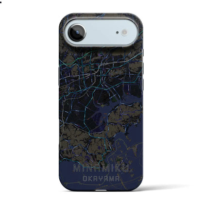 【南区（岡山市）】地図柄iPhoneケース（バックカバータイプ）