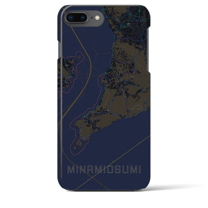 【南大隅（鹿児島県）】地図柄iPhoneケース（バックカバータイプ）