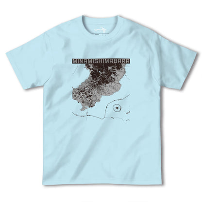 【南島原（長崎県）】地図柄ヘビーウェイトTシャツ