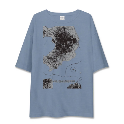 【南島原（長崎県）】地図柄ビッグシルエットTシャツ