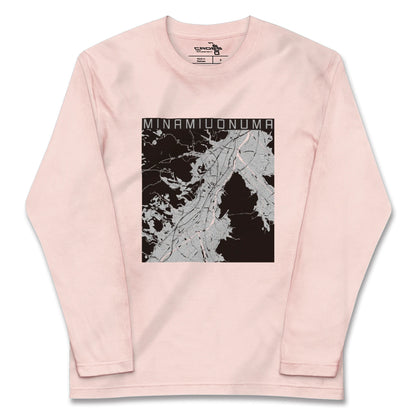 【南魚沼（新潟県）】地図柄ロングスリーブTシャツ