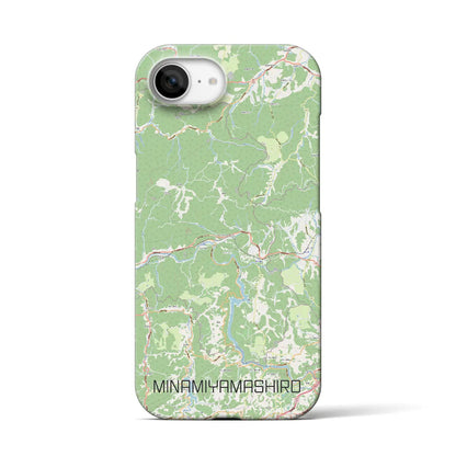 【南山城（京都府）】地図柄iPhoneケース（バックカバータイプ）