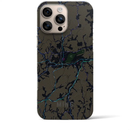 【美祢（山口県）】地図柄iPhoneケース（バックカバータイプ）