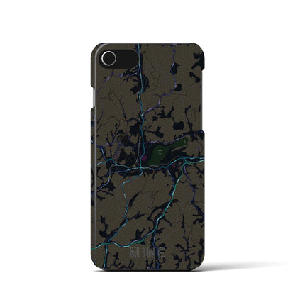 【美祢（山口県）】地図柄iPhoneケース（バックカバータイプ）