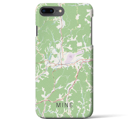 【美祢（山口県）】地図柄iPhoneケース（バックカバータイプ）