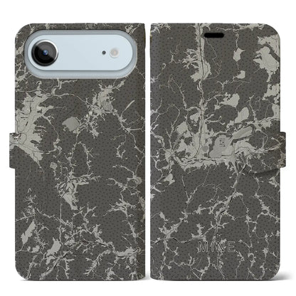 【美祢（山口県）】地図柄iPhoneケース（手帳タイプ）