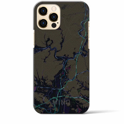 【美濃（岐阜県）】地図柄iPhoneケース（バックカバータイプ）