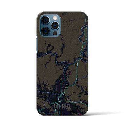 【美濃（岐阜県）】地図柄iPhoneケース（バックカバータイプ）