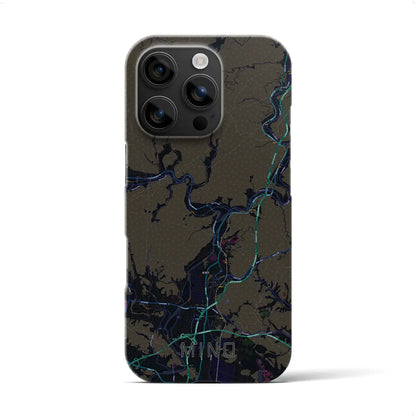 【美濃（岐阜県）】地図柄iPhoneケース（バックカバータイプ）