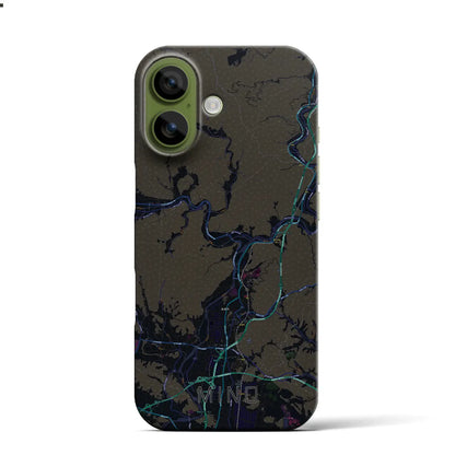 【美濃（岐阜県）】地図柄iPhoneケース（バックカバータイプ）