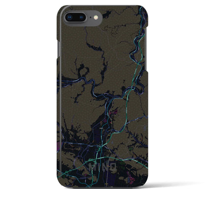 【美濃（岐阜県）】地図柄iPhoneケース（バックカバータイプ）