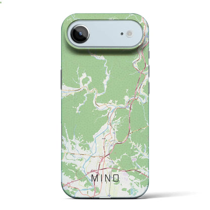 【美濃（岐阜県）】地図柄iPhoneケース（バックカバータイプ）