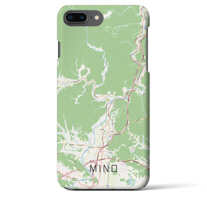 【美濃（岐阜県）】地図柄iPhoneケース（バックカバータイプ）