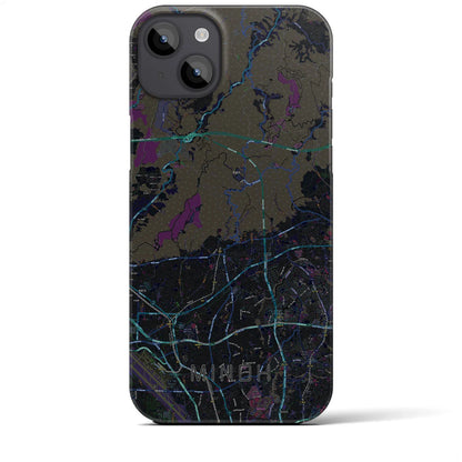 【箕面（大阪府）】地図柄iPhoneケース（バックカバータイプ）