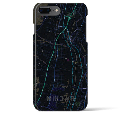 【箕輪（長野県）】地図柄iPhoneケース（バックカバータイプ）