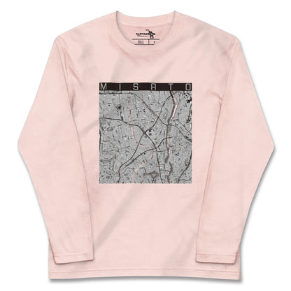 【三郷（埼玉県）】地図柄ロングスリーブTシャツ