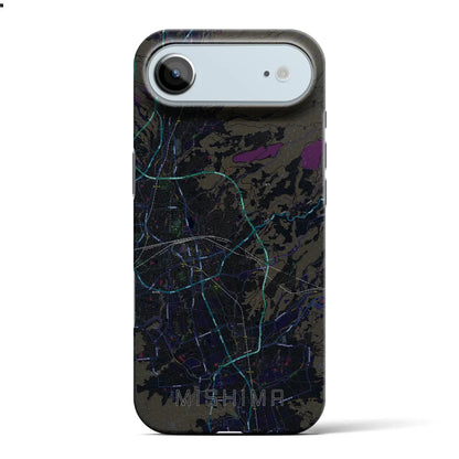 【三島（静岡県）】地図柄iPhoneケース（バックカバータイプ）