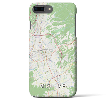 【三島（静岡県）】地図柄iPhoneケース（バックカバータイプ）