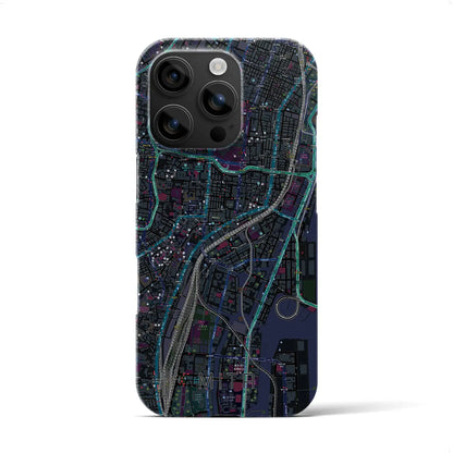 【三田（東京都）】地図柄iPhoneケース（バックカバータイプ）