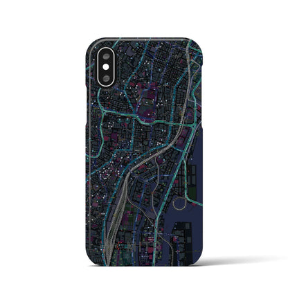 【三田（東京都）】地図柄iPhoneケース（バックカバータイプ）