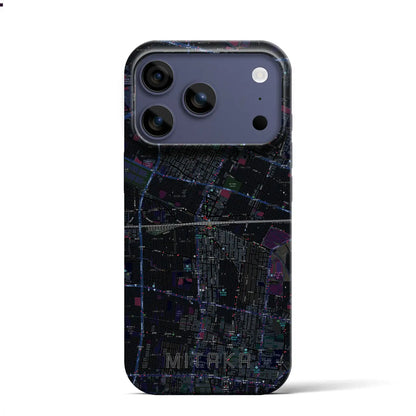 【三鷹（東京都）】地図柄iPhoneケース（バックカバータイプ）