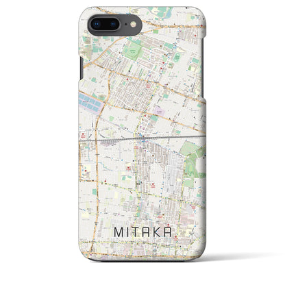 【三鷹（東京都）】地図柄iPhoneケース（バックカバータイプ）