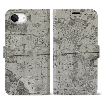 【三鷹（東京都）】地図柄iPhoneケース（手帳タイプ）