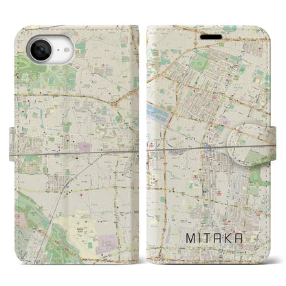 【三鷹（東京都）】地図柄iPhoneケース（手帳タイプ）