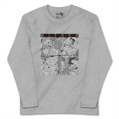 【三鷹（東京都）】地図柄ロングスリーブTシャツ