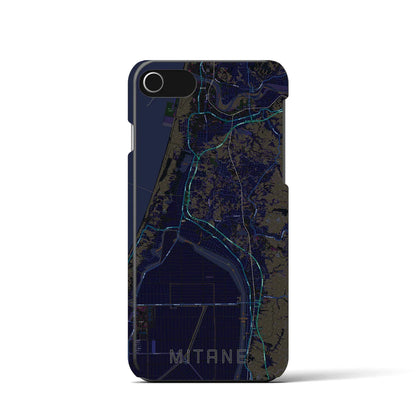 【三種（秋田県）】地図柄iPhoneケース（バックカバータイプ）