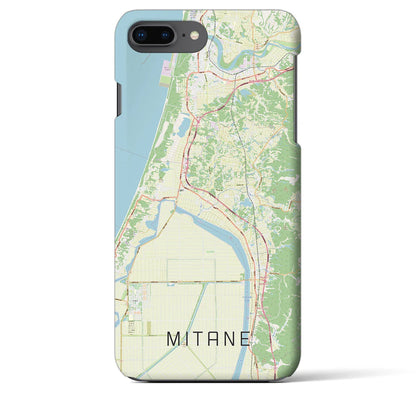 【三種（秋田県）】地図柄iPhoneケース（バックカバータイプ）