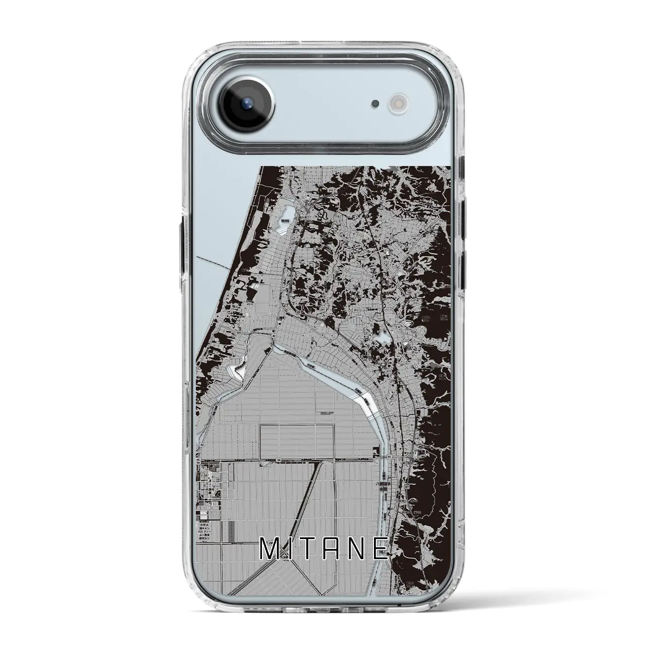 【三種（秋田県）】地図柄iPhoneケース（MagSafeタイプ）