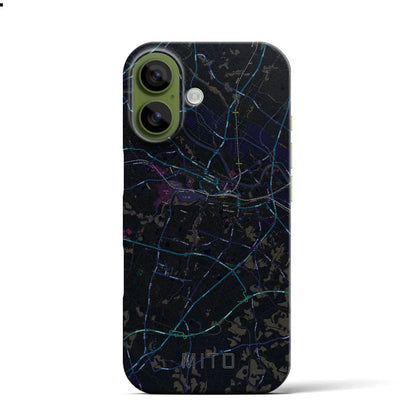 【水戸（茨城県）】地図柄iPhoneケース（バックカバータイプ）