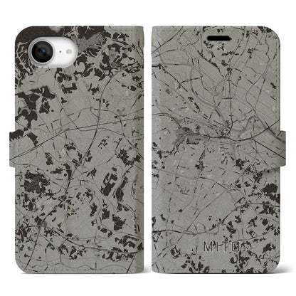 【水戸（茨城県）】地図柄iPhoneケース（手帳タイプ）