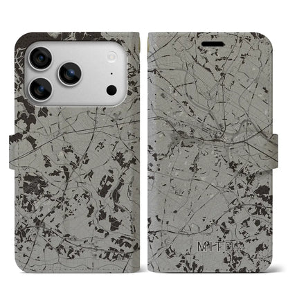 【水戸（茨城県）】地図柄iPhoneケース（手帳タイプ）