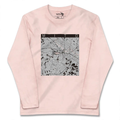 【水戸（茨城県）】地図柄ロングスリーブTシャツ