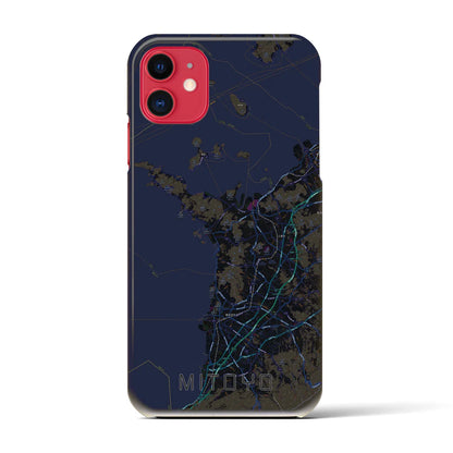 【三豊（香川県）】地図柄iPhoneケース（バックカバータイプ）