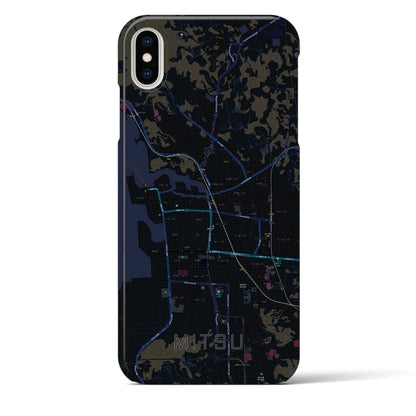 【三津（愛媛県）】地図柄iPhoneケース（バックカバータイプ）