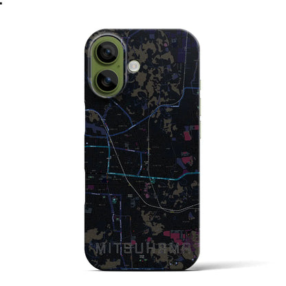 【三津浜（愛媛県）】地図柄iPhoneケース（バックカバータイプ）