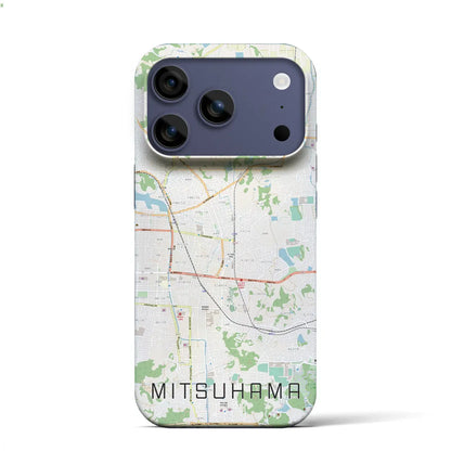 【三津浜（愛媛県）】地図柄iPhoneケース（バックカバータイプ）