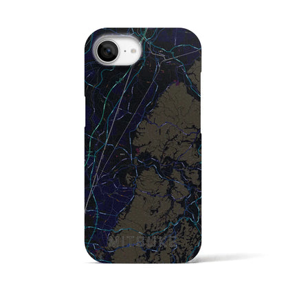 【見附（新潟県）】地図柄iPhoneケース（バックカバータイプ）