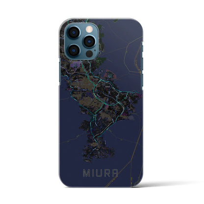 【三浦2（神奈川県）】地図柄iPhoneケース（バックカバータイプ）