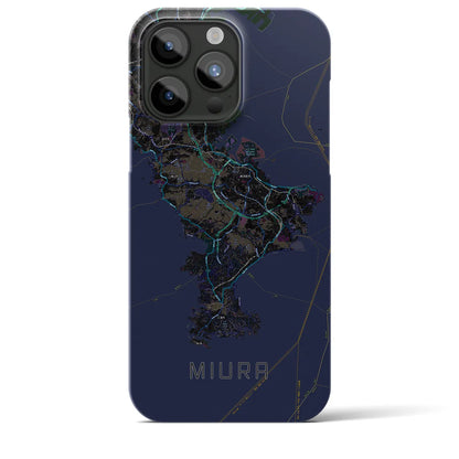 【三浦2（神奈川県）】地図柄iPhoneケース（バックカバータイプ）