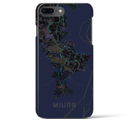 【三浦2（神奈川県）】地図柄iPhoneケース（バックカバータイプ）