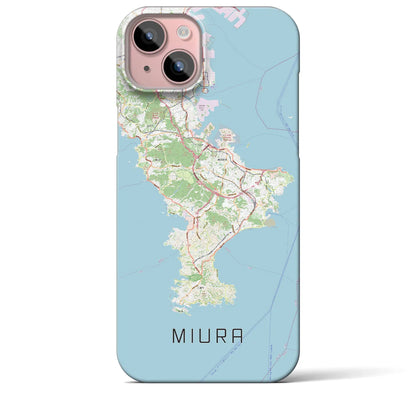 【三浦2（神奈川県）】地図柄iPhoneケース（バックカバータイプ）