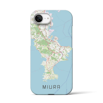 【三浦2（神奈川県）】地図柄iPhoneケース（バックカバータイプ）