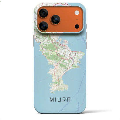 【三浦2（神奈川県）】地図柄iPhoneケース（バックカバータイプ）